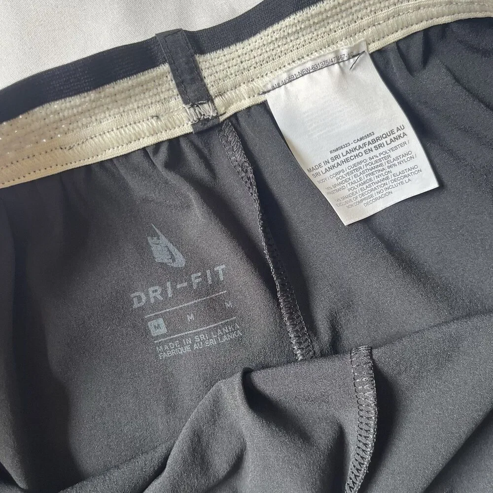 Nike Lab Shorts  Womens M Black Running Athletic Workout Training AA0087 Vents